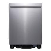 Hisense 24-in 48 dB Stainless Steel Hidden Control 3rd Rack Built-In Dishwasher - ENERGY STAR®