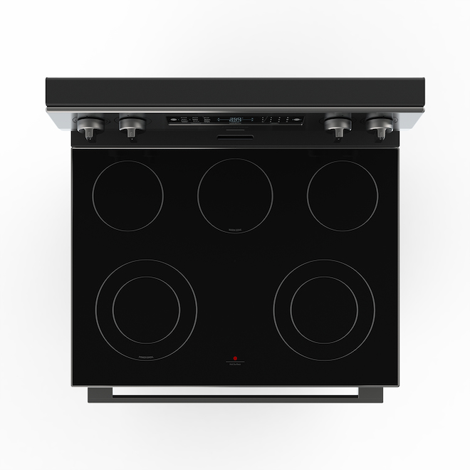 Hisense 30-in 5.8-ft³ Oven 5-Element Smooth Surface Freestanding Electric Range, Stainless Steel