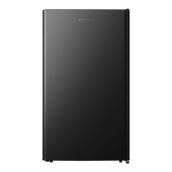 Mini réfrigérateur compact noir Hisense 3,3 pi³ de 19 l. x 33 h. x 17,5 po p. et porte réversible
