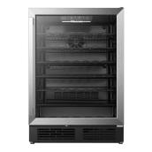 Hisense 5.4-ft³ Stainless Steel Anti-UV Glass Door Beverage Centre - 164 Cans/54 Bottles