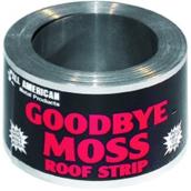 Rouleau en zinc pour toiture « Goodbye Moss », 50 pi