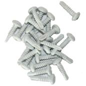 Regal Ideas Ceramic Railing Screws - White - 50 Per Pack - 3/4-in