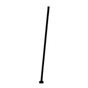 Inside Railing Brace - 37" - Black