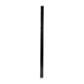 Regal Aluminum Exterior Railing Baluster - Straight - Black - 14 per Pack - 36 5/8-in x 3/4-in x 3/4-in