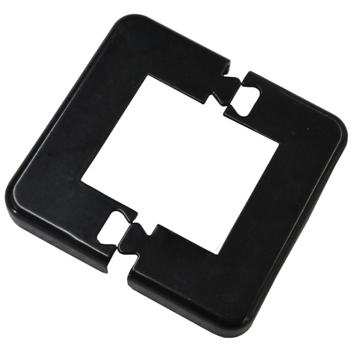 Regal Aluminum Base Plate Cover - Aluminum - Black