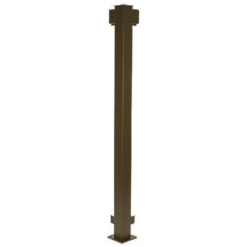 REGAL ALUMINUM Railing Corner Post 42" Bronze RCPYB RONA