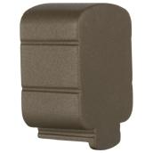 Hand-Rail Cap - Aluminum - 3.5" - Bronze