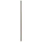 Aluminum Straight Fence Picket 24-Pack - Bronze