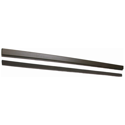 Exterior Top and Bottom Railings 10' - Bronze