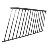 Regal Aluminum Railing - Black - Aluminum - 42-in x 72-in