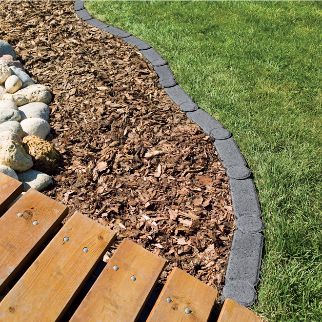 Barkman Concrete Charcoal Finish I-con Edger 12-in L x 4-in H x - Main Image