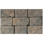 Barkman StackStone Roman Retaining Wall Block - Concrete - Sierra Grey - 8-in L x 4-in H x 8-in W