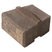 Barkman StackStone Retaining Wall Block Cap - Concrete - Sierra Gray - 8-in L x 8-in W x 4-in H