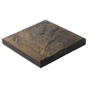 Dalle de patio, 15 3/4 x 15 3/4'', Brookside, gris sierra