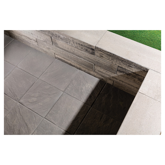 Barkman Brookside 15.75 x 15.75 x 1.75-in Sierra Grey Concrete Patio Slab
