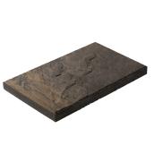 Dalle Brookside Barkman, motif ardoise, gris sierra, 15 3/4 po L. x 23 5/8 po l. x 2 po h.