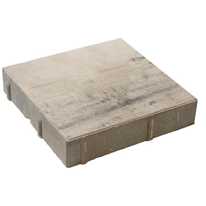 Barkman Broadway Large Format Paver - Concrete - Sterling Grey - 11 13/16-in L x 11 13/16-in W x 2 9/16-in T