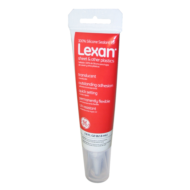 Mastic silicone LEXAN 2.8 fl oz