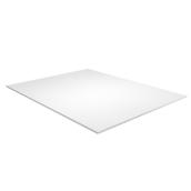 PLASKOLITE 2.5-ft x 3-ft x 3.9878-mil White Corrugated Plastic Sheet