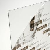 6 Pièces de Panneau Acrylique Transparent, Planche à Dessin Bricolage,  Panneau d'art en Plexiglas, Utilisé pour La Protection du Cad - Cdiscount  Maison