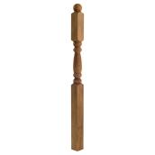 Marwood Suntrellis Deck Post - Pressure-Treated Wood - Colonial - 54-in x 3 1/4-in