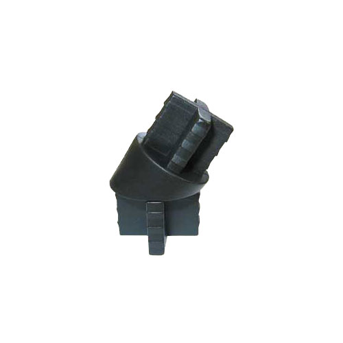 Rail Angle Adapter - Plastic - Black - 10-Pack