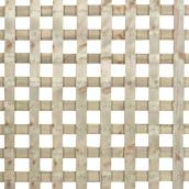 Square Cedar Lattice with 1.75-in Openings - 4-ft x 8-ft