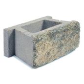Expocrete AB Europa Dover Wall Block - Concrete - Grey Colour - 18-in L x 10 1/2-in D x 8-in H