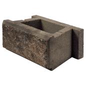 Expocrete AB Classic Wall Block - 18-in W x 8-in H x 12-in D - Concrete - Rocky Mountain Blend