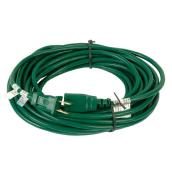 Woods SJTW 16/2 25-ft Green Extension Cord