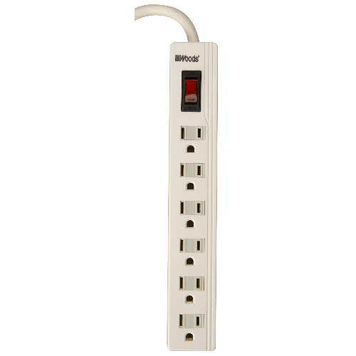 6-outlet power bar