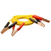 General Duty Booster Cables with Clamp -  225 Amps - Flexible PVC - 12-ft L