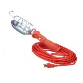 Woods Portable Work Light - 100 Watt - 50-ft Cable - Orange - 13-in H x 1.69-in L x 5.51-in W