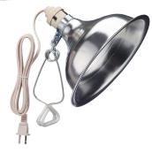 Lampe à pince incandescente de 120 V, 8,5", noir