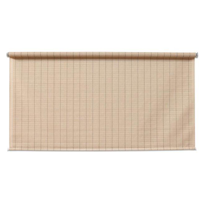 Coolaroo HDPE Beige Outdoor Roller Shade 6 x 6-ft Simple Lift