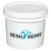 Round Plastic Pail - Painting Accessory - White - 5 L