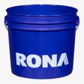 Seau RONA en plastique bleu de 5 L
