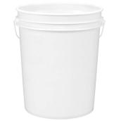 Seau en plastique blanc 18 L