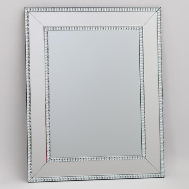 Miroir de salle de bain Vanity Series 24 po x 30 po perlé