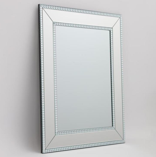 Miroir de salle de bain Vanity Series 24 po x 30 po perlé