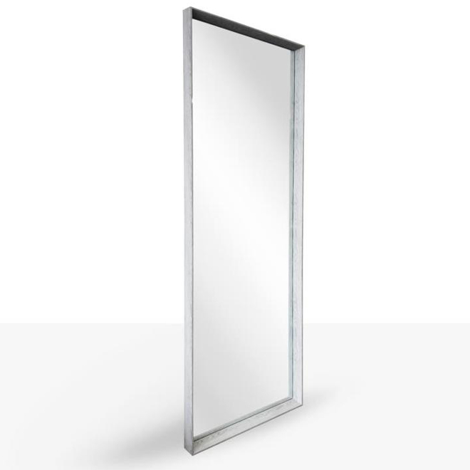 Soho, Grey Wash Leaner Mirror 26-in x 74-in