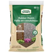 GroundSmart Brown Rubber Mulch Nuggets 22.6 lb Bag