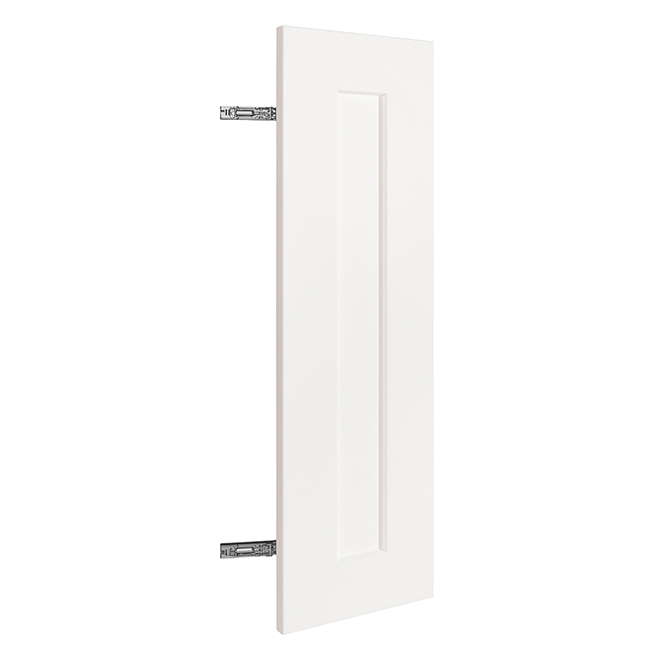 Nimble Wall Cabinet Door Vanilla Shake 9 X 30 White Rona