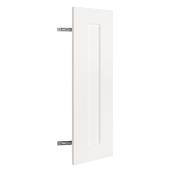 Porte d'armoire murale réversible, 9'' x 30'' x 3/4