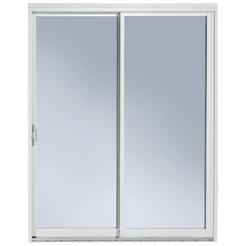Eco Sliding Nuance Patio Door - White - Right Opening - 81 1/2-in x 59 3/8-in x 7 1/4-in