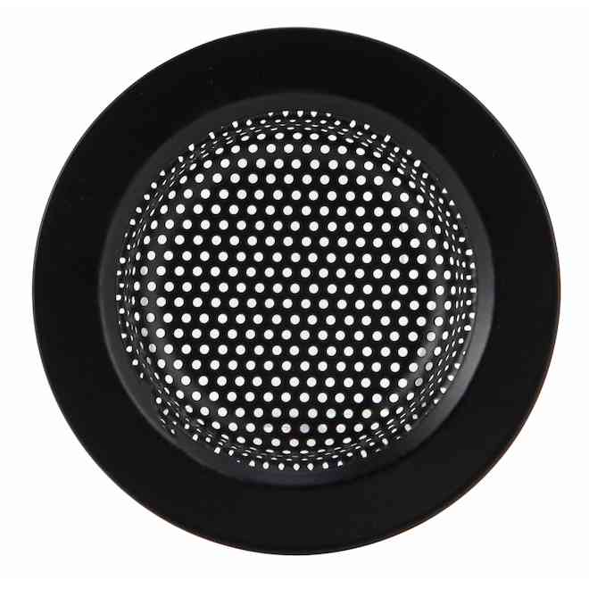 VALU+ Strainer for Sink in Stainless Steel - Black