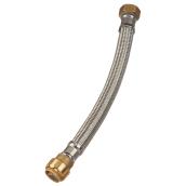 Connecteur pour chauffe-eau en laiton, 3/4'' x 12''