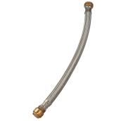Brass Water-Heater Connector - 3/4'' x 18''
