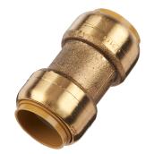 Sharkbite Push Coupling - Brass - 200 Psi - 3/4-in dia x 3/4-in dia