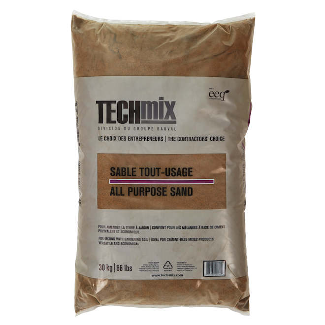 TECHmix All-Purpose Construction Sand Contractor's Choice in 30-kg Bag